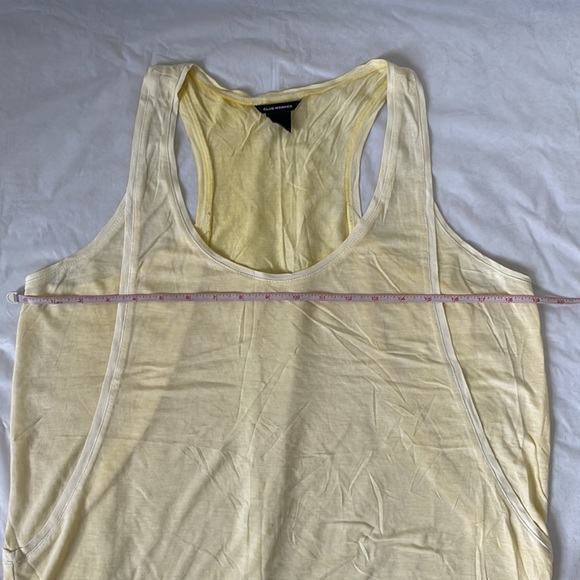 CLUB MONACO Tank Top Color-Yellow/White Size-Large NWOT - Picture 4 of 8